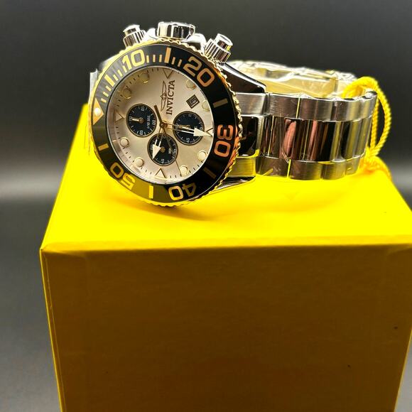 Invicta Grand Diver 48589 Men’s Chronograph 52mm Stainless Steel 100M NIBWT - Picture 8 of 17